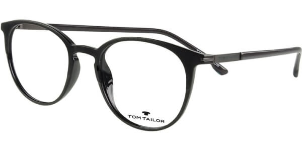 Dioptrické brýle Tom Tailor model 60476, barva obruby černá mat, stranice černá lesk, kód barevné varianty 446. 