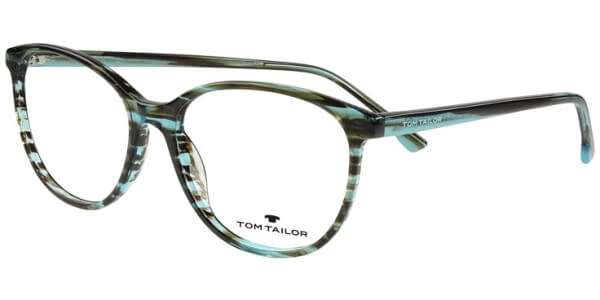 Dioptrické brýle Tom Tailor model 60480, barva obruby černá modrá lesk, stranice černá modrá lesk, kód barevné varianty 460. 