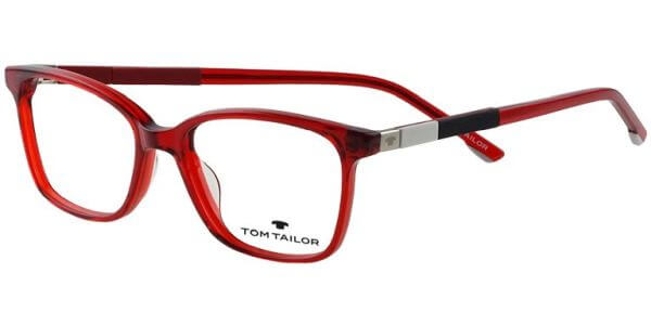 Dioptrické brýle Tom Tailor model 60554, barva obruby červená lesk, stranice červená lesk, kód barevné varianty 165. 