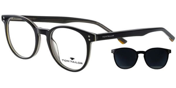 Dioptrické brýle Tom Tailor model 60572, barva obruby černá lesk, stranice černá lesk, kód barevné varianty 237. 