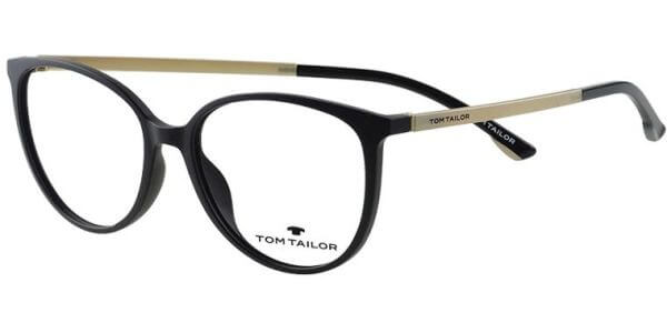 Dioptrické brýle Tom Tailor model 60573, barva obruby černá mat, stranice béžová mat, kód barevné varianty 205. 