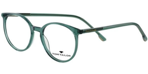 Dioptrické brýle Tom Tailor model 60582, barva obruby zelená čirá lesk, stranice zelená čirá lesk, kód barevné varianty 249. 