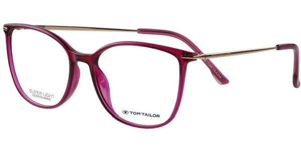 Dioptrické brýle Tom Tailor model 60617, barva obruby růžová lesk, stranice zlatá lesk, kód barevné varianty 334. 