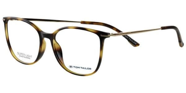 Dioptrické brýle Tom Tailor model 60617, barva obruby hnědá lesk, stranice zlatá lesk, kód barevné varianty 335. 