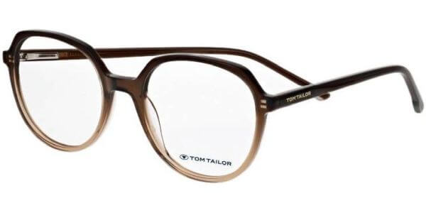 Dioptrické brýle Tom Tailor model 60641, barva obruby hnědá béžová lesk, stranice hnědá lesk, kód barevné varianty 386. 