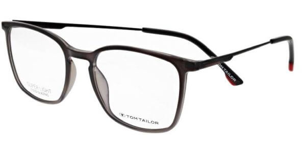 Dioptrické brýle Tom Tailor model 60675, barva obruby šedá černá mat, stranice černá mat, kód barevné varianty 496. 
