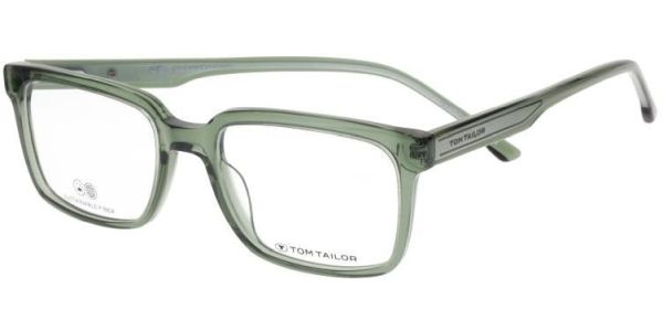 Dioptrické brýle Tom Tailor model 60696, barva obruby zelená čirá lesk, stranice zelená čirá lesk, kód barevné varianty 559. 