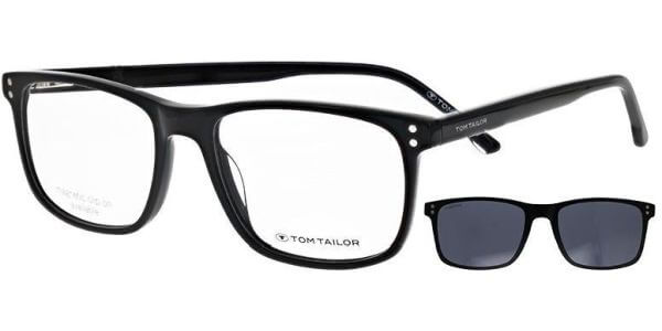 Dioptrické brýle Tom Tailor model 60698, barva obruby černá lesk, stranice černá lesk, kód barevné varianty 566. 