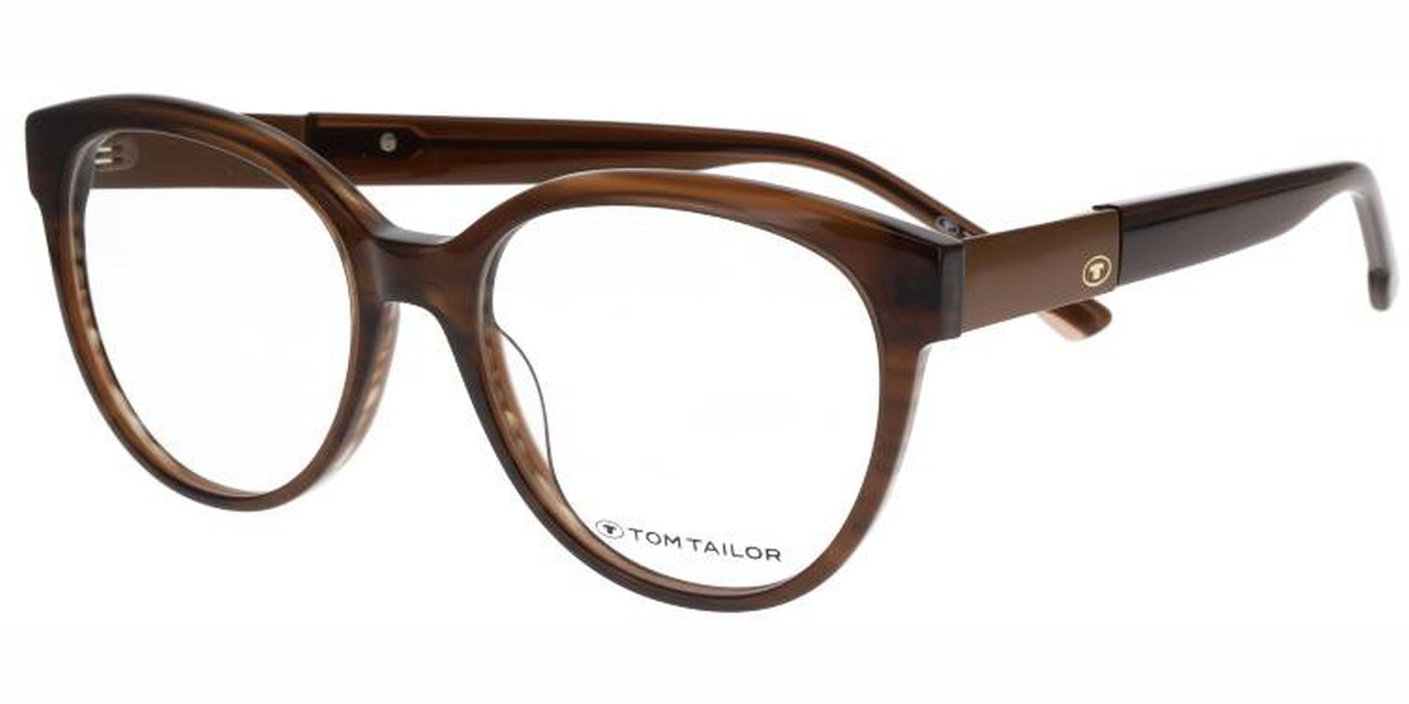 Dioptrické brýle Tom Tailor model 60712, barva obruby hnědá lesk, stranice hnědá lesk, kód barevné varianty 646. 
