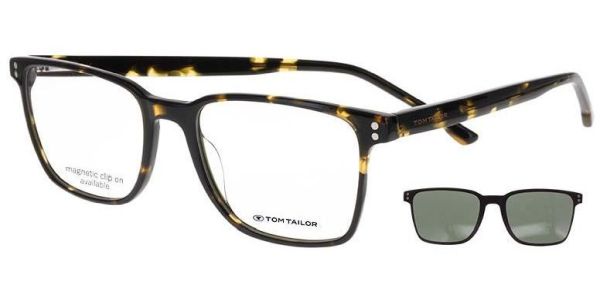 Dioptrické brýle Tom Tailor model 60717, barva obruby hnědá lesk, stranice hnědá lesk, kód barevné varianty 617. 