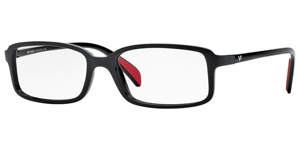 Dioptrické brýle Vogue model 2893, barva obruby černá lesk, stranice černá lesk, kód barevné varianty W44. 