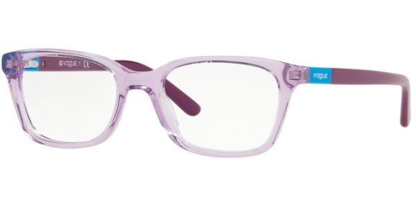 Dioptrické brýle Vogue model 2967, barva obruby fialová čirá lesk, stranice fialová lesk, kód barevné varianty 2686. 