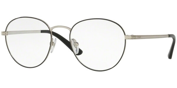 Dioptrické brýle Vogue model 4024, barva obruby černá stříbrná lesk, stranice stříbrná lesk, kód barevné varianty 352. 