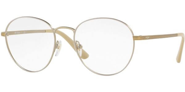 Dioptrické brýle Vogue model 4024, barva obruby béžová zlatá mat, stranice béžová zlatá mat, kód barevné varianty 996. 