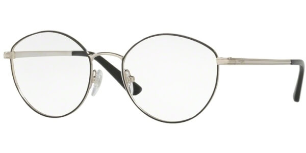 Dioptrické brýle Vogue model 4025, barva obruby černá stříbrná lesk, stranice stříbrná lesk, kód barevné varianty 352. 