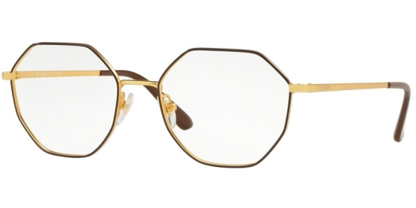 Dioptrické brýle Vogue model 4094, barva obruby hnědá zlatá lesk, stranice zlatá lesk, kód barevné varianty 997. 