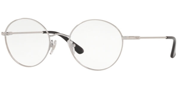 Dioptrické brýle Vogue model 4127, barva obruby stříbrná lesk, stranice stříbrná lesk, kód barevné varianty 323. 