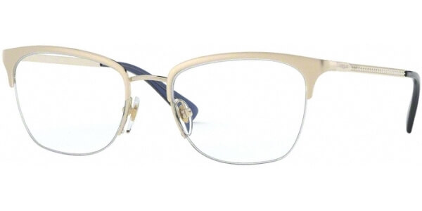 Dioptrické brýle Vogue model 4144B, barva obruby zlatá lesk, stranice zlatá lesk, kód barevné varianty 848. 