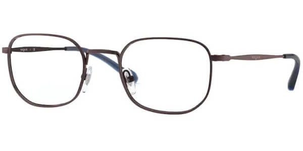 Dioptrické brýle Vogue model 4172, barva obruby hnědá lesk, stranice hnědá lesk, kód barevné varianty 5074. 