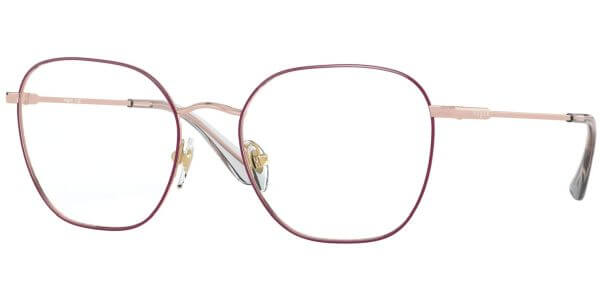 Dioptrické brýle Vogue model 4178, barva obruby fialová zlatá lesk, stranice zlatá lesk, kód barevné varianty 5089. 
