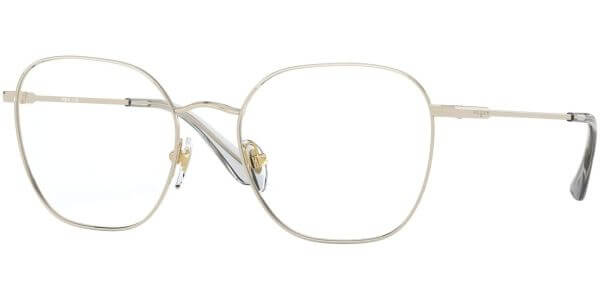 Dioptrické brýle Vogue model 4178, barva obruby zlatá lesk, stranice zlatá lesk, kód barevné varianty 848. 