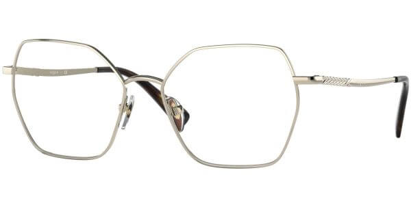 Dioptrické brýle Vogue model 4196, barva obruby zlatá lesk, stranice zlatá lesk, kód barevné varianty 848. 