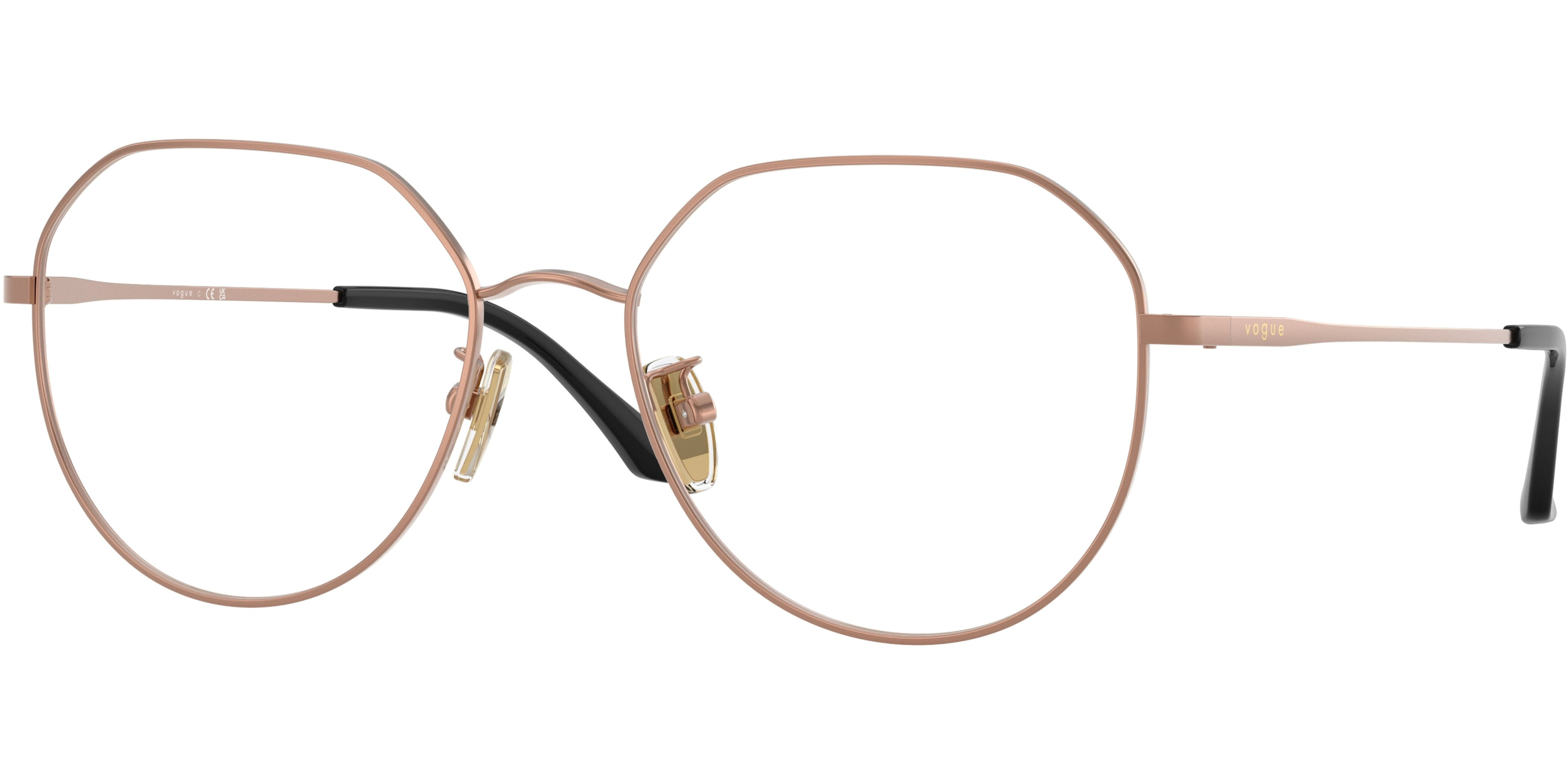 Dioptrické brýle Vogue model 4301D, barva obruby bronzová mat, stranice bronzová mat, kód barevné varianty 5075. 