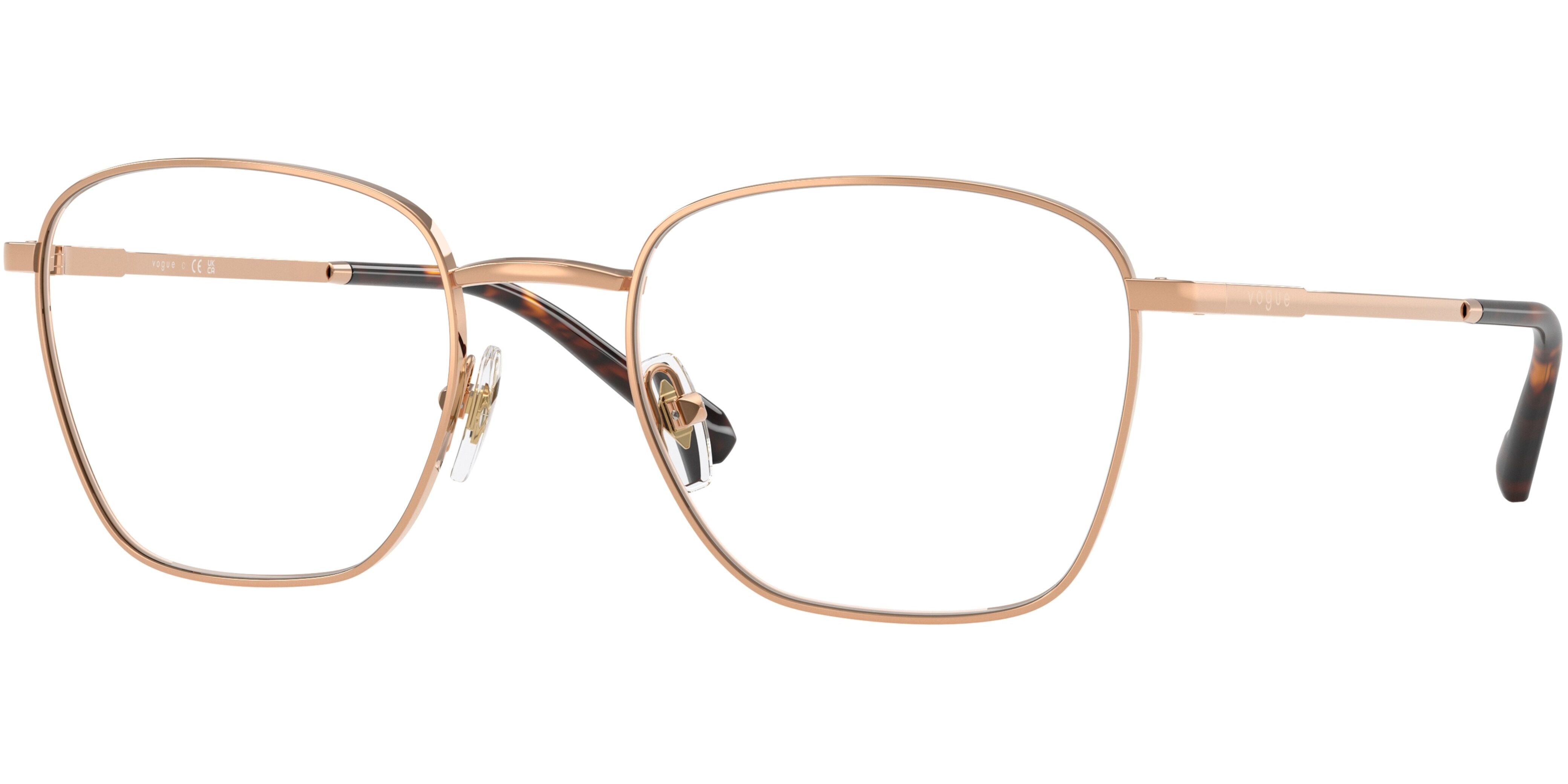 Dioptrické brýle Vogue model 4221, barva obruby bronzová lesk, stranice bronzová lesk, kód barevné varianty 5152. 