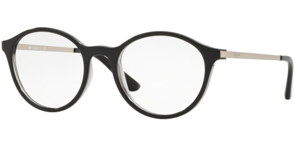 Dioptrické brýle Vogue model 5223, barva obruby černá šedá lesk, stranice stříbrná lesk, kód barevné varianty 2385. 