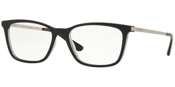 Dioptrické brýle Vogue model 5224, barva obruby černá lesk, stranice stříbrná lesk, kód barevné varianty 2385. 
