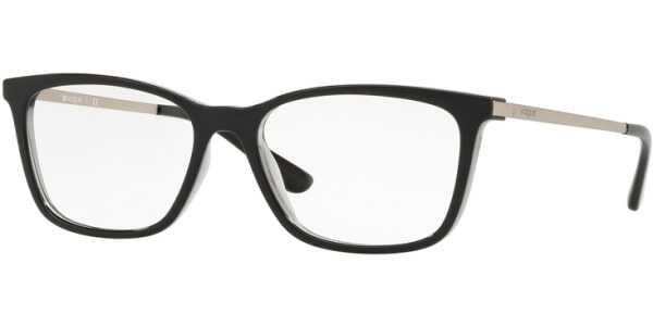 Dioptrické brýle Vogue model 5224, barva obruby černá lesk, stranice stříbrná lesk, kód barevné varianty 2385. 