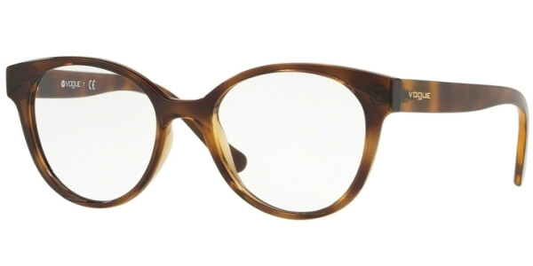 Dioptrické brýle Vogue model 5244, barva obruby hnědá lesk, stranice hnědá lesk, kód barevné varianty W656. 