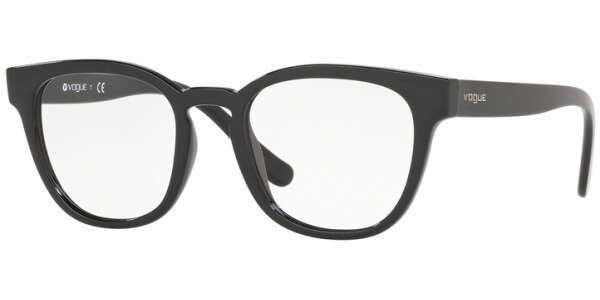 Dioptrické brýle Vogue model 5273, barva obruby černá lesk, stranice černá, kód barevné varianty W44. 