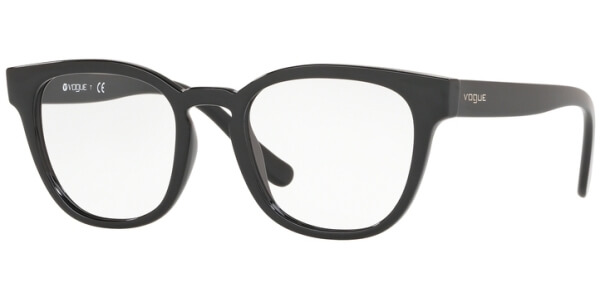 Dioptrické brýle Vogue model 5273, barva obruby černá lesk, stranice černá lesk, kód barevné varianty W44. 