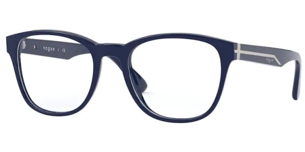 Dioptrické brýle Vogue model 5313, barva obruby modrá lesk, stranice modrá lesk, kód barevné varianty 2484. 