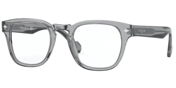 Dioptrické brýle Vogue model 5331, barva obruby šedá čirá lesk, stranice šedá čirá lesk, kód barevné varianty 2820. 
