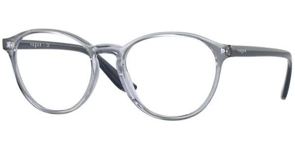 Dioptrické brýle Vogue model 5372, barva obruby modrá čirá lesk, stranice modrá lesk, kód barevné varianty 2905. 