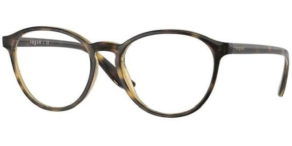 Dioptrické brýle Vogue model 5372, barva obruby hnědá lesk, stranice hnědá lesk, kód barevné varianty W656. 