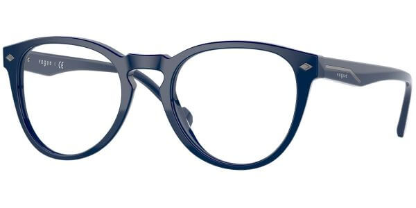 Dioptrické brýle Vogue model 5382, barva obruby modrá lesk, stranice modrá lesk, kód barevné varianty 2484. 