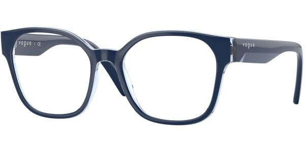 Dioptrické brýle Vogue model 5407, barva obruby modrá lesk, stranice modrá lesk, kód barevné varianty 2958. 