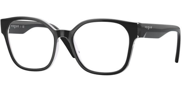 Dioptrické brýle Vogue model 5407, barva obruby černá lesk, stranice černá lesk, kód barevné varianty 2961. 