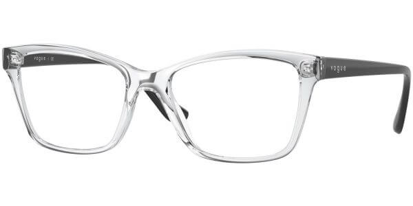 Dioptrické brýle Vogue model 5420, barva obruby čirá lesk, stranice černá lesk, kód barevné varianty W745. 