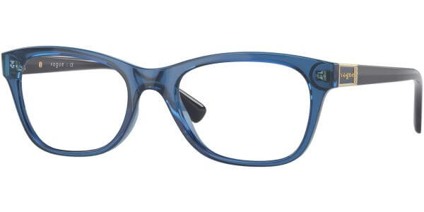 Dioptrické brýle Vogue model 5424B, barva obruby modrá lesk, stranice modrá lesk, kód barevné varianty 2988. 