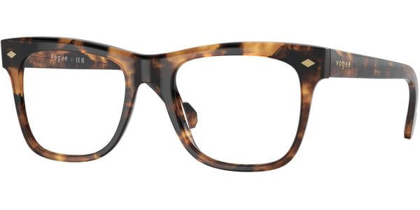 Dioptrické brýle Vogue model 5464, barva obruby hnědá lesk, stranice hnědá lesk, kód barevné varianty 2819. 