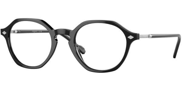 Dioptrické brýle Vogue model 5472, barva obruby černá lesk, stranice černá lesk, kód barevné varianty W44. 
