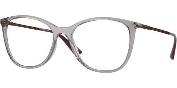 Dioptrické brýle Vogue model 5562, barva obruby šedá čirá lesk, stranice bronzová fialová lesk, kód barevné varianty 2726. 