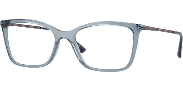 Dioptrické brýle Vogue model 5563, barva obruby modrá lesk, stranice fialová lesk, kód barevné varianty 2966. 
