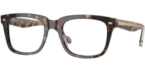 Dioptrické brýle Vogue model 5572, barva obruby hnědá lesk, stranice hnědá lesk, kód barevné varianty W656. 