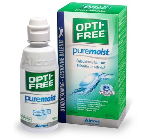 Roztok OPTI-FREE PureMoist 90ml s pouzdrem - dárek