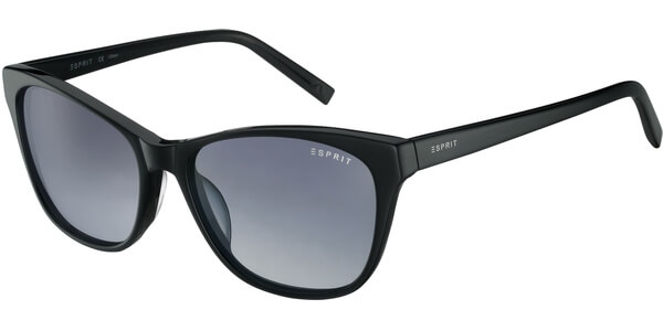 Sluneční brýle Esprit model 17846, barva obruby černá lesk, čočka šedá gradál, kód barevné varianty 538. 
